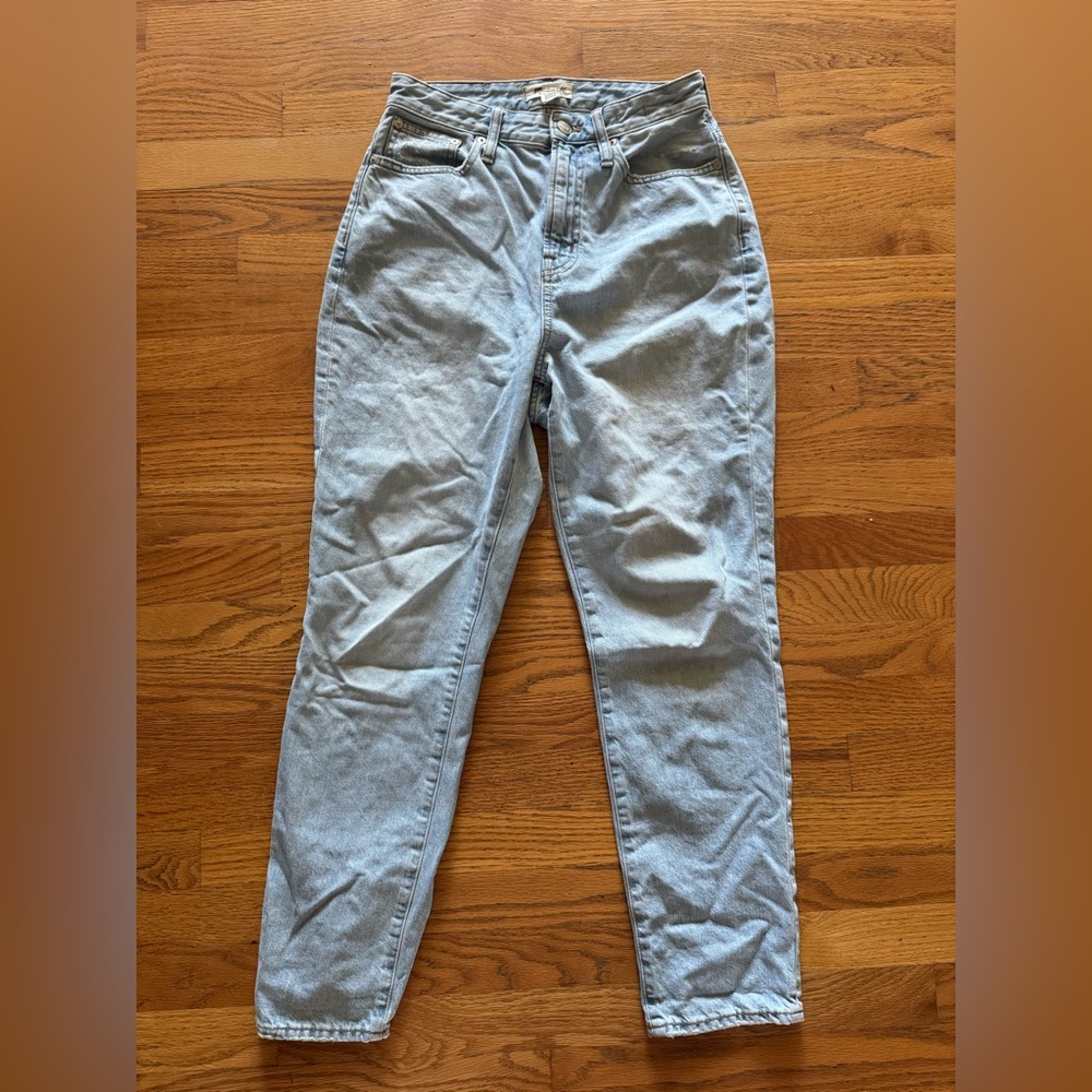 Madewell Women's Curvy Perfect Vintage Jeans in Light Blue-SZ 26